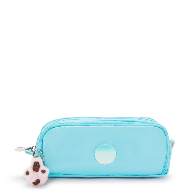 KIPLING Large pencase Female Sea Blue Met Gitroy I5702-52D