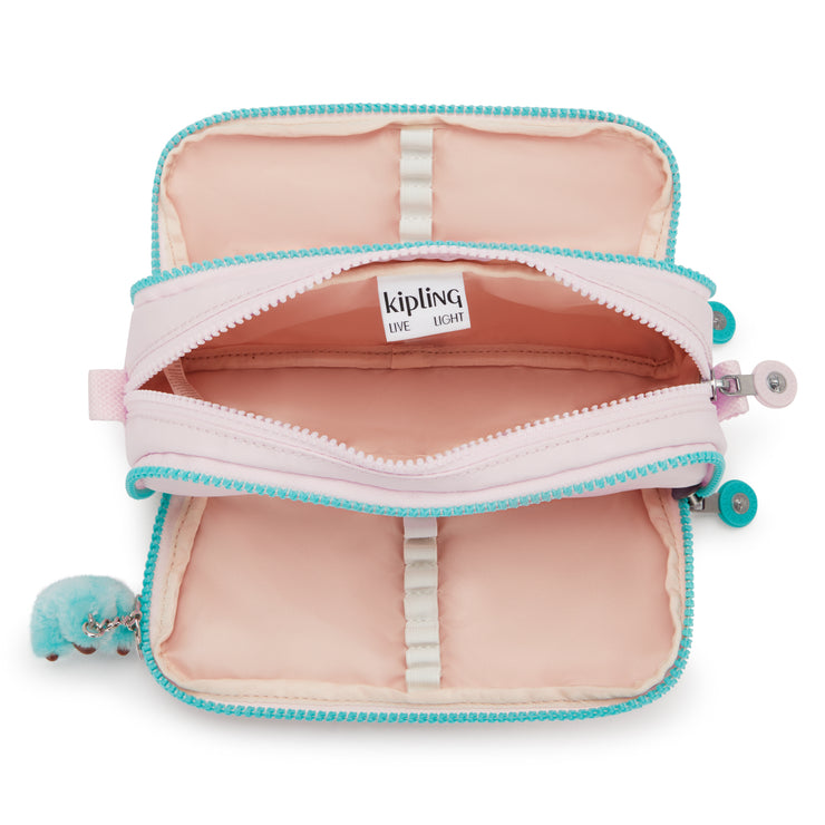 KIPLING Large pencase Female Sea Pink Met Gitroy I5702-52J