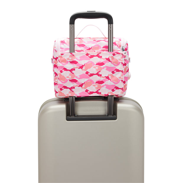 KIPLING Large lunchbag (with trolley sleeve) Female Pink Palm New Kichirou I5749-1BV