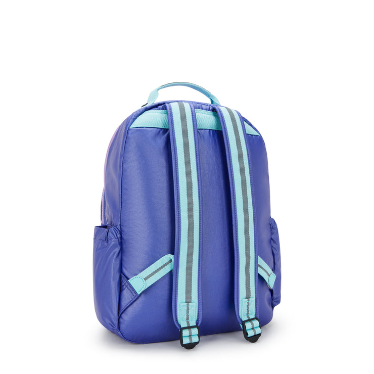KIPLING Large Backpack Female Cosmic Metallic Seoul I5764-8DE