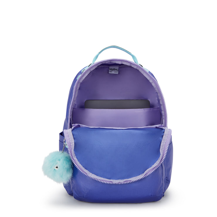 KIPLING Large Backpack Female Cosmic Metallic Seoul I5764-8DE