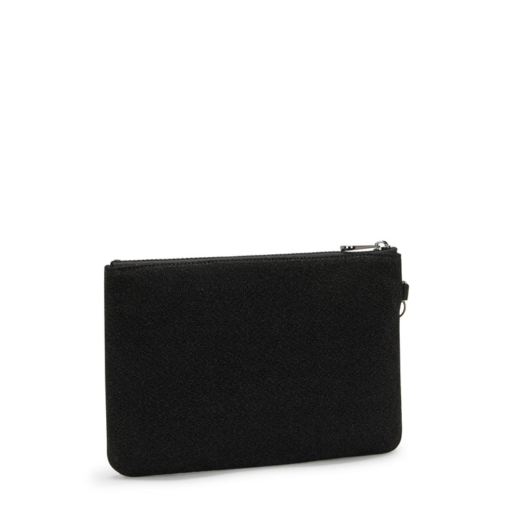 حقيبة KIPLING المسطحة الكبيرة المسطحة (مع سوار المعصم) أنثى الخروج أسود فاخر I5780-3FP