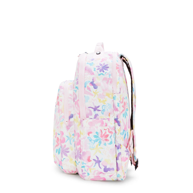 KIPLING Large backpack (with laptop compartment) Female Aqua Sea Seoul Lap I5816-4ES