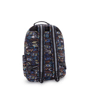 KIPLING Large backpack (with laptop compartment) Unisex Neon Skate Seoul Lap I5816-71M