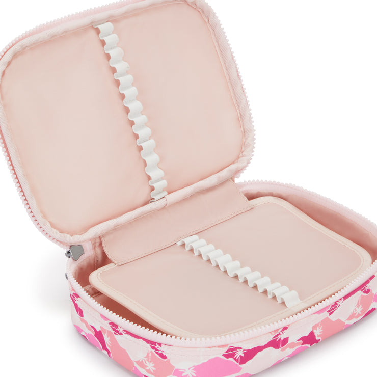 KIPLING Large pencase Female Pink Palm 100 Pens I6002-1BV