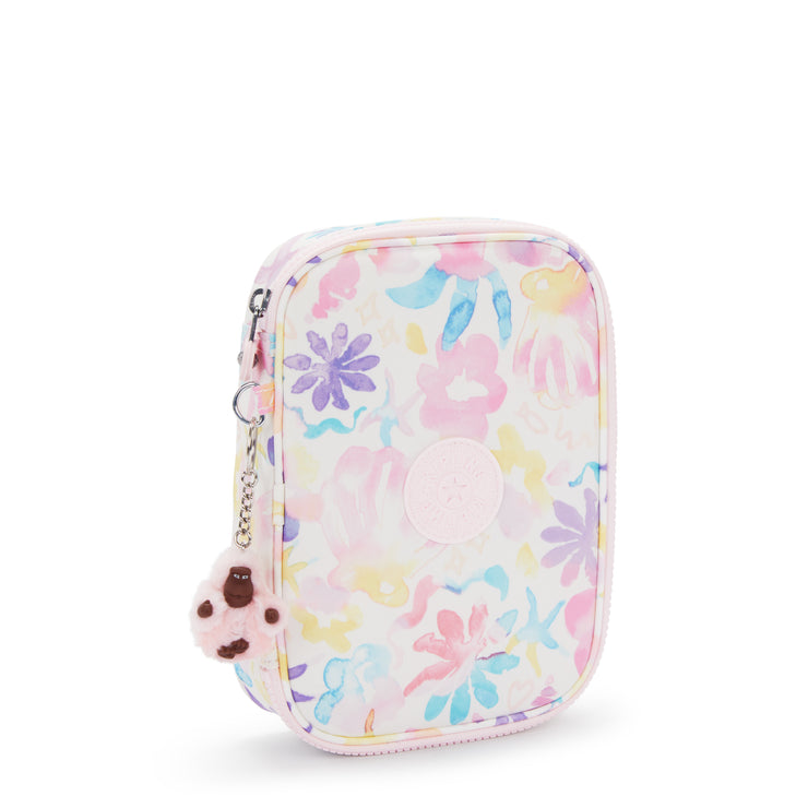 KIPLING Large pencase Female Aqua Sea 100 Pens I6002-4ES