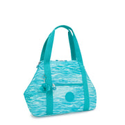 Kipling Large Tote Female Aqua Pool Art M