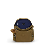 حقيبة ظهر صغيرة من KIPLING حقيبة ظهر صغيرة للإناث Dry Laurel City Zip Mini I6046-88U