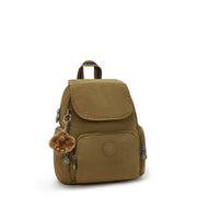 حقيبة ظهر صغيرة من KIPLING حقيبة ظهر صغيرة للإناث Dry Laurel City Zip Mini I6046-88U