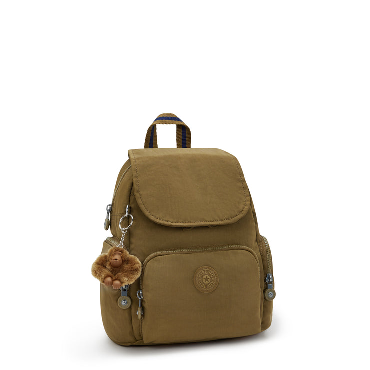 حقيبة ظهر صغيرة من KIPLING حقيبة ظهر صغيرة للإناث Dry Laurel City Zip Mini I6046-88U