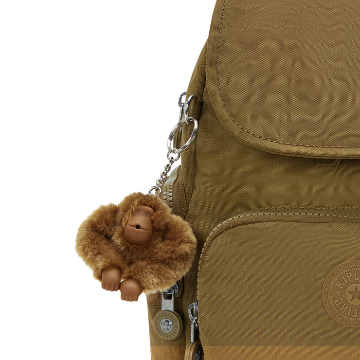 حقيبة ظهر صغيرة من KIPLING حقيبة ظهر صغيرة للإناث Dry Laurel City Zip Mini I6046-88U