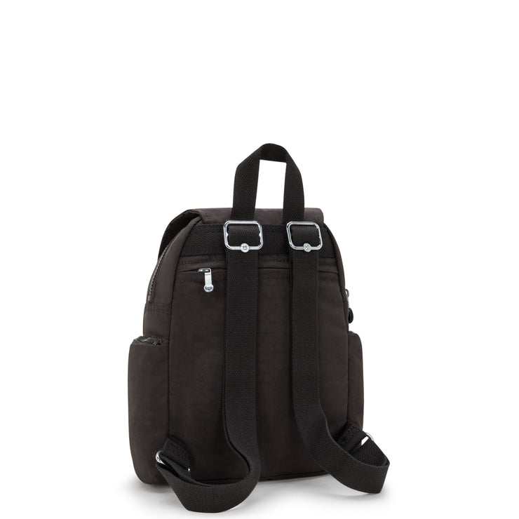 حقيبة ظهر صغيرة للإناث من KIPLING حقيبة ظهر صغيرة أنثوية ذات سحاب بني سيتي ميني I6046-G1R