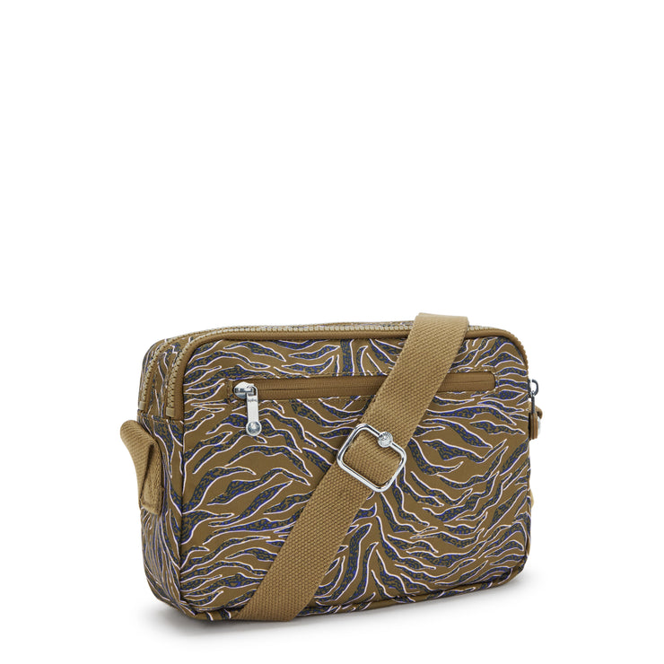 KIPLING KIPLING كروس بودي متوسط الحجم أنثى تحت البحر أوراق الشجر أبانو M I6237-1PR