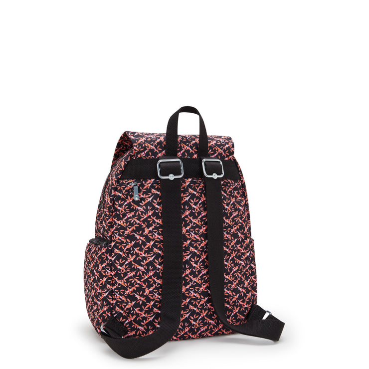 حقيبة ظهر صغيرة من KIPLING حقيبة ظهر صغيرة للإناث Dancing Bouquet City Zip S I6345-46X