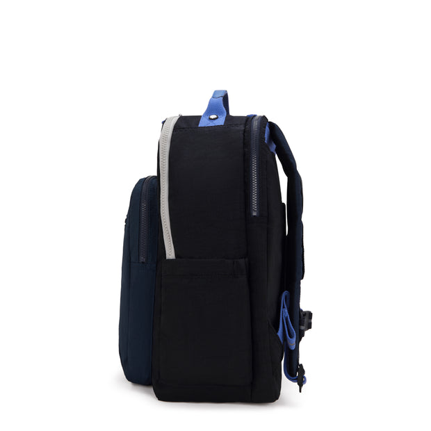 KIPLING Large backpack (with laptop compartment) Unisex True Block Seoul College Extra I6350-74Q