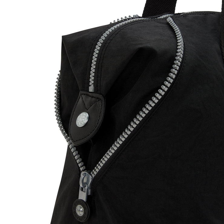 حقيبة KIPLING كبيرة الحجم للجنسين للجنسين ذات حقيبة يد كبيرة للجنسين سوداء اللون M M I6659-1RE