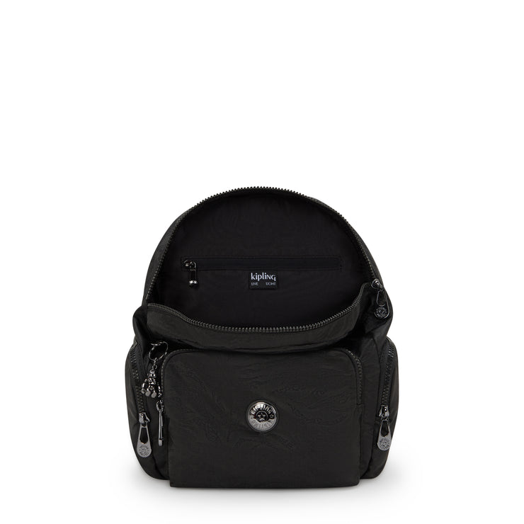 حقيبة ظهر صغيرة من KIPLING حقيبة ظهر أنثوية صغيرة من الجاكار تحت البحر بسحاب المدينة S I6749-49J