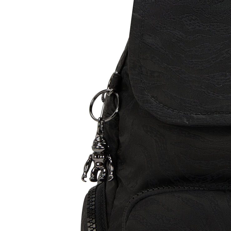 حقيبة ظهر صغيرة من KIPLING حقيبة ظهر أنثوية صغيرة من الجاكار تحت البحر بسحاب المدينة S I6749-49J