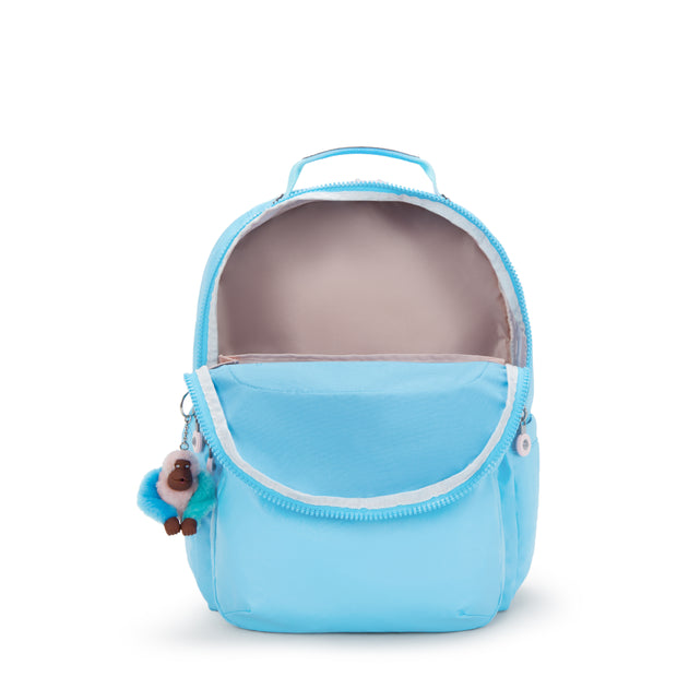 KIPLING Large backpack (with laptop compartment) Female Sea Blue Met Seoul Lap I7135-52D