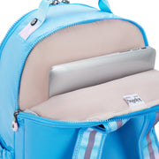 KIPLING Large backpack (with laptop compartment) Female Sea Blue Met Seoul Lap I7135-52D