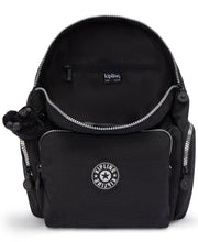 حقيبة ظهر صغيرة من KIPLING حقيبة ظهر أنثوية صغيرة Glorious Silver City Zip S I7354-9SB