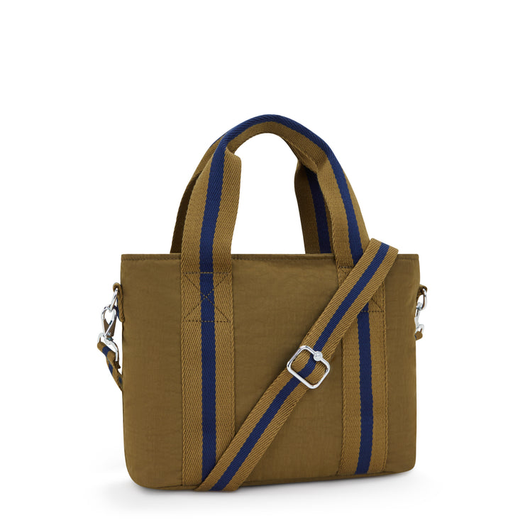 حقيبة KIPLING متوسطة الحجم (مع حزام كتف قابل للإزالة) حقيبة يد جافة لوريل أنثى Minta M I7725-88U
