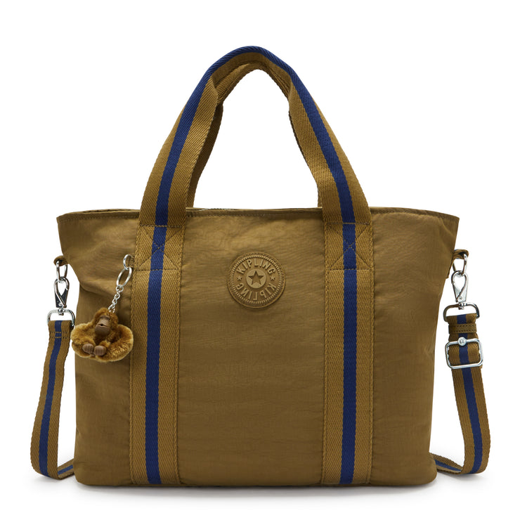 حقيبة KIPLING كبيرة الحجم (مع حزام كتف قابل للإزالة) حقيبة أنثى دراي لوريل مينتا L I7807-88U
