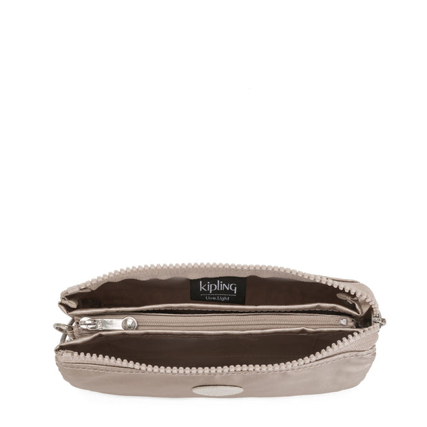 محفظة KIPLING محفظة كبيرة أنثوية متوهجة معدنية متوهجة إبداعية L - 13093-48I
