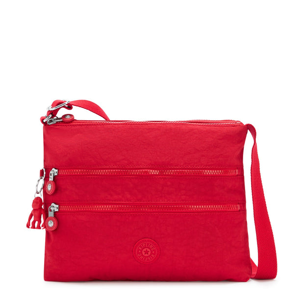 KIPLING حقائب كروسبودي أنثى حمراء حمراء ألفار