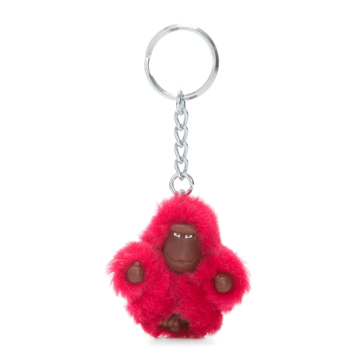 KIPLING القرود / Keyhangers أنثى الوردي الحقيقي MONKEYCLIP XS 