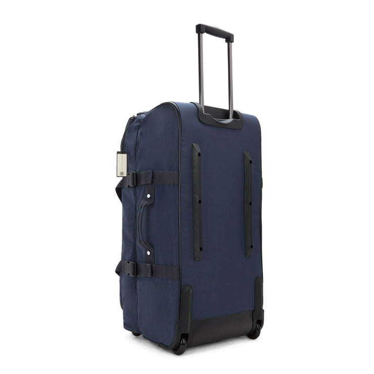 حقيبة KIPLING القماش الخشن الكبيرة ذات العجلات للجنسين أزرق أزرق 2 تيجان L - 13117-96V