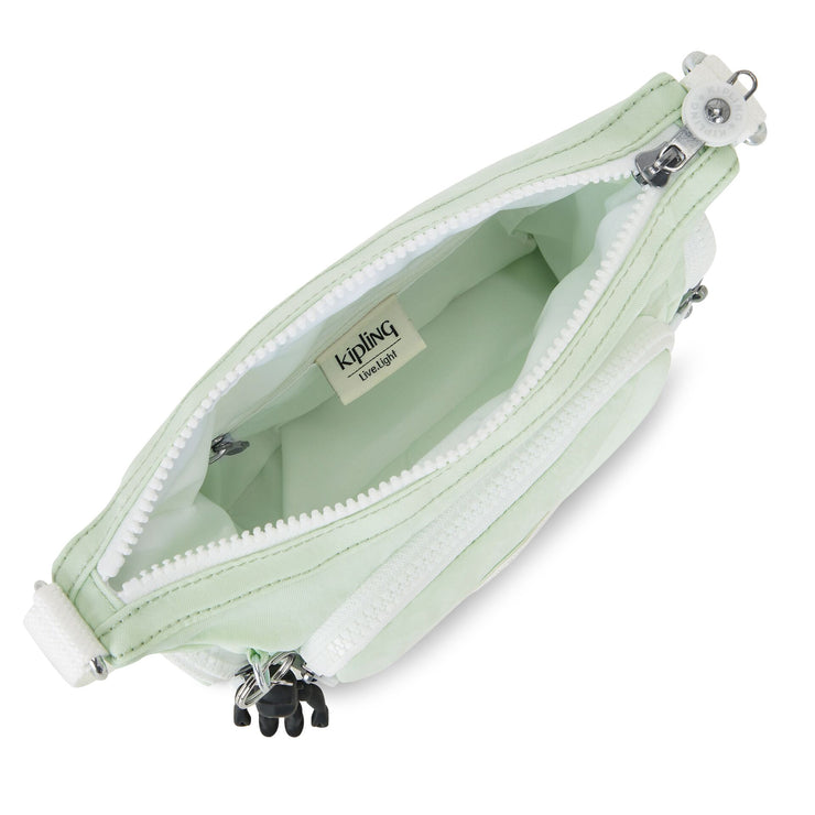 حقيبة كروس صغيرة كروس بودي صغيرة أنثوية باللون الأخضر الهوائي C Gabbie Mini من KIPLING - I3057-C2G