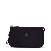 KIPLING محفظة كبيرة توقيع أنثى Blk Q الإبداع L