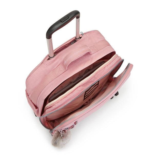 حقيبة KIPLING كبيرة ذات عجلات أنثوية ذات وردة زهرية أنثوية ستوريا جديدة - I4050-46Y