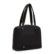حقيبة كتف كبيرة من KIPLING حقيبة كتف أنثوية وردية سوداء لينزا - I5427-53H