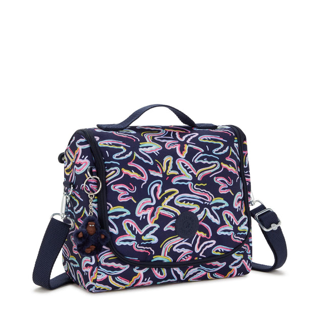 Kipling Lunchbox أنثى النخيل فييستا طباعة Kichirou الجديدة