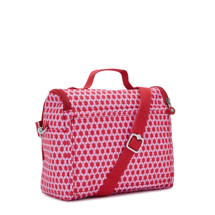 صندوق غداء كبير من KIPLING (مع غلاف عربة) أنثى منقط بالنجوم برط كيشيرو جديد - I5749-5DT