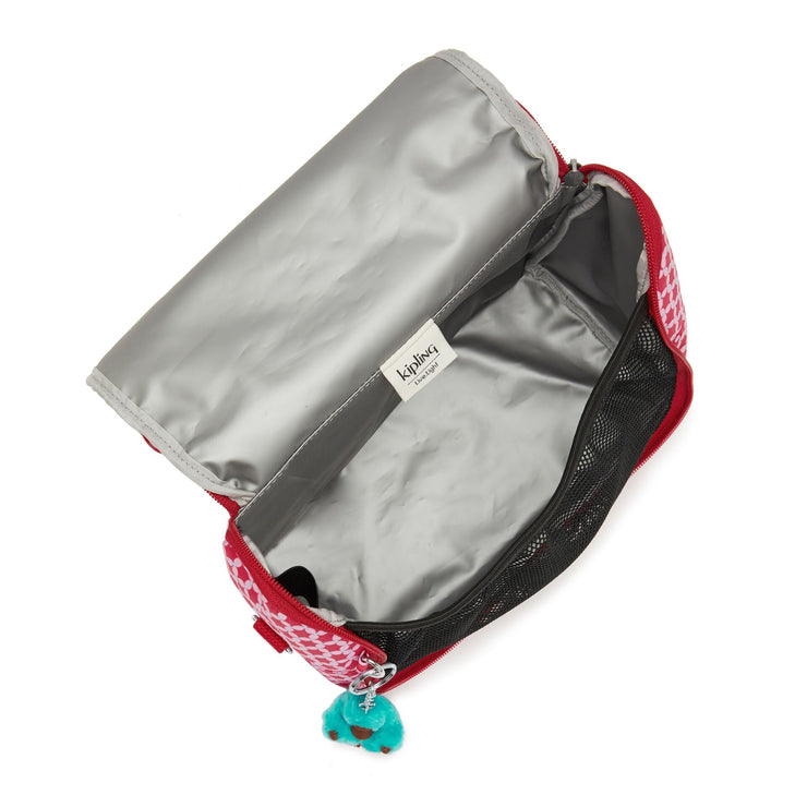 صندوق غداء كبير من KIPLING (مع غلاف عربة) أنثى منقط بالنجوم برط كيشيرو جديد - I5749-5DT