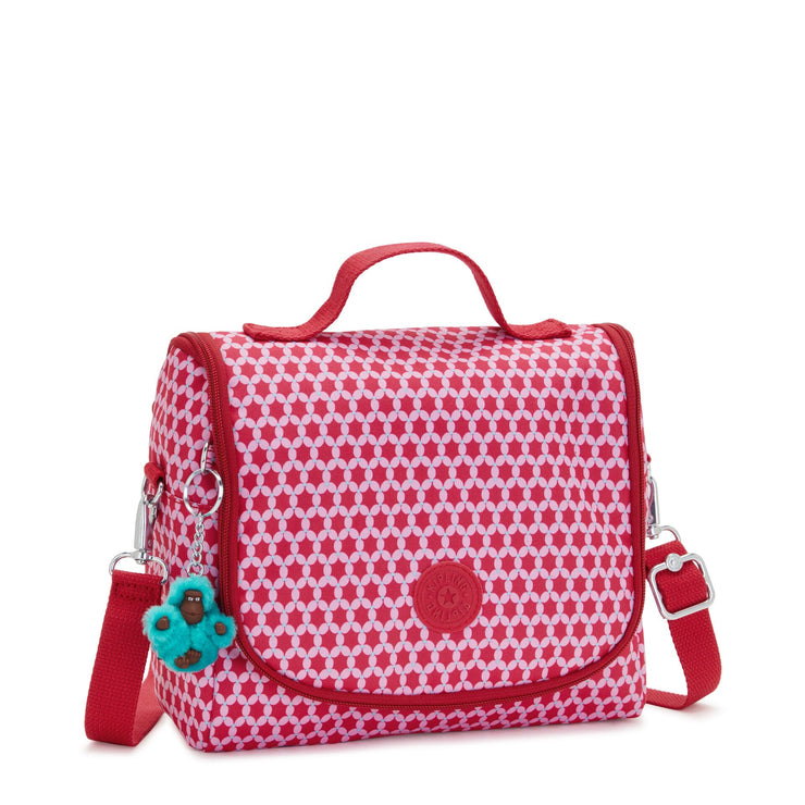 صندوق غداء كبير من KIPLING (مع غلاف عربة) أنثى منقط بالنجوم برط كيشيرو جديد - I5749-5DT