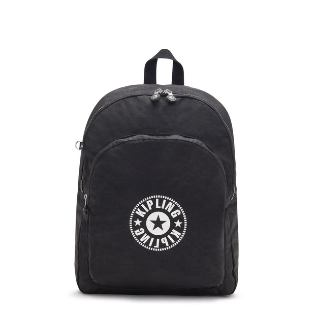 KIPLING حقيبة ظهر كبيرة للجنسين أسود لايت كورتيس L