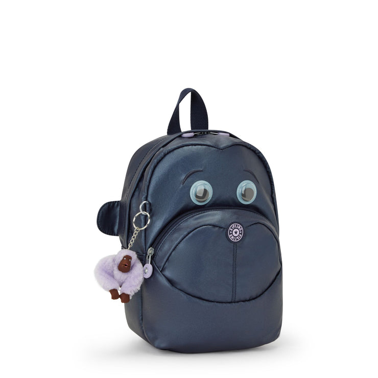Kipling Kids Backpack Female Admiral Bl Metallic Faster I7097 7SP