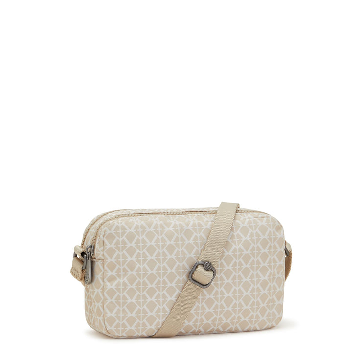 حقيبة كروس صغيرة أنثوية أنثوية صغيرة تحمل توقيع KIPLING Milda باللون البيج - I7669-R63
