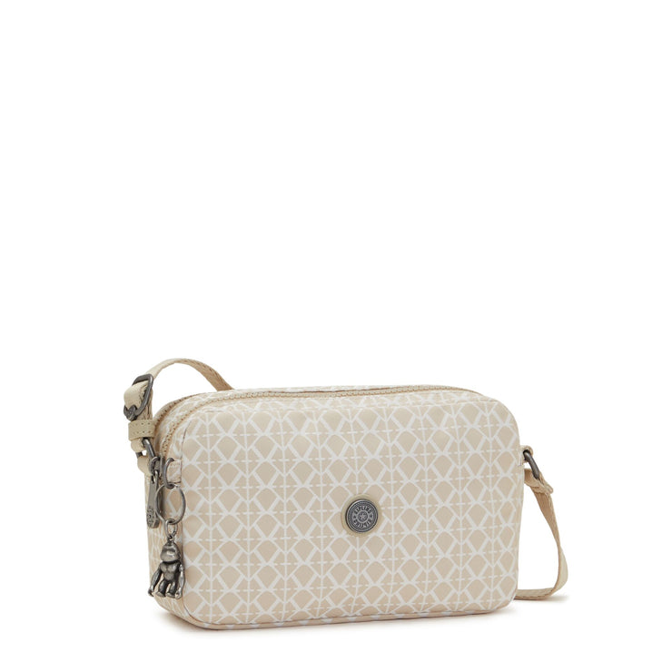 حقيبة كروس صغيرة أنثوية أنثوية صغيرة تحمل توقيع KIPLING Milda باللون البيج - I7669-R63