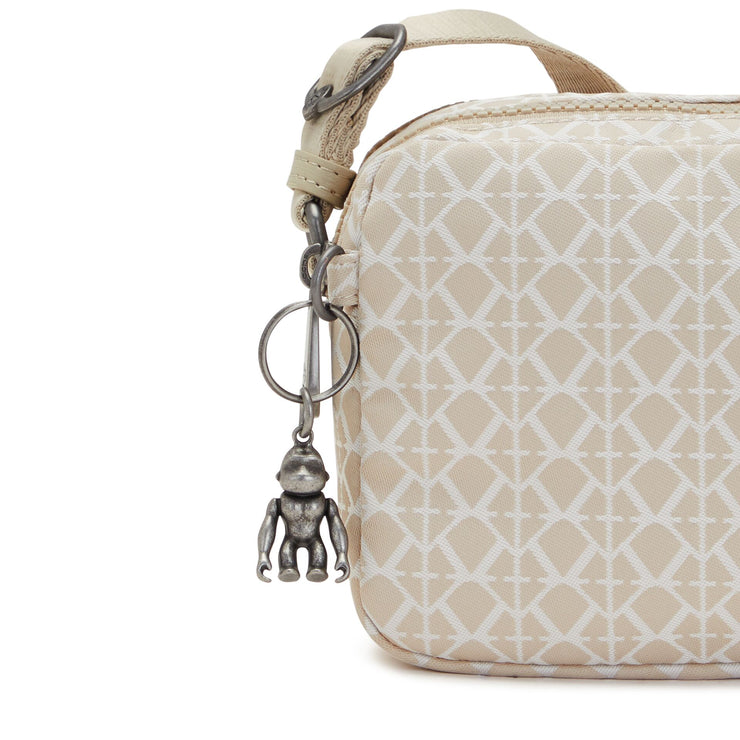 حقيبة كروس صغيرة أنثوية أنثوية صغيرة تحمل توقيع KIPLING Milda باللون البيج - I7669-R63