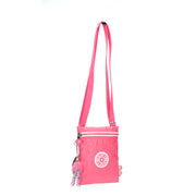 حقيبة هاتف كيبلينغ (مع حزام قابل للإزالة) أنثى حية الوردي عافية