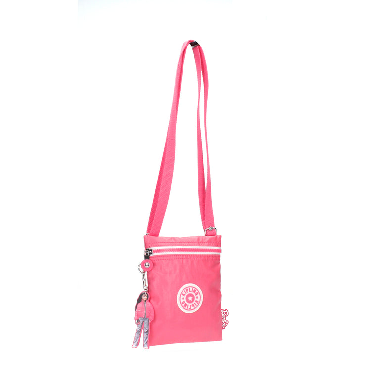 حقيبة هاتف كيبلينغ (مع حزام قابل للإزالة) أنثى حية الوردي عافية