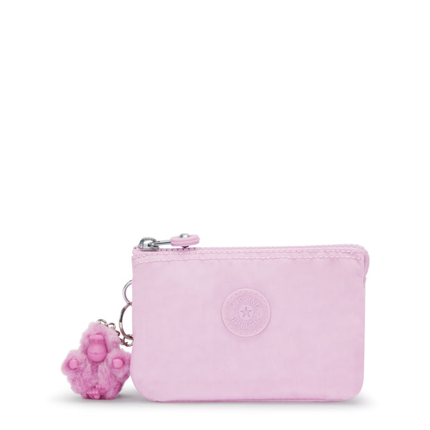 KIPLING محفظة صغيرة أنثى تزهر الوردي الإبداع S
