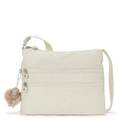 KIPLING كروس بودي متوسط أنثى بيج لؤلؤي ألفار