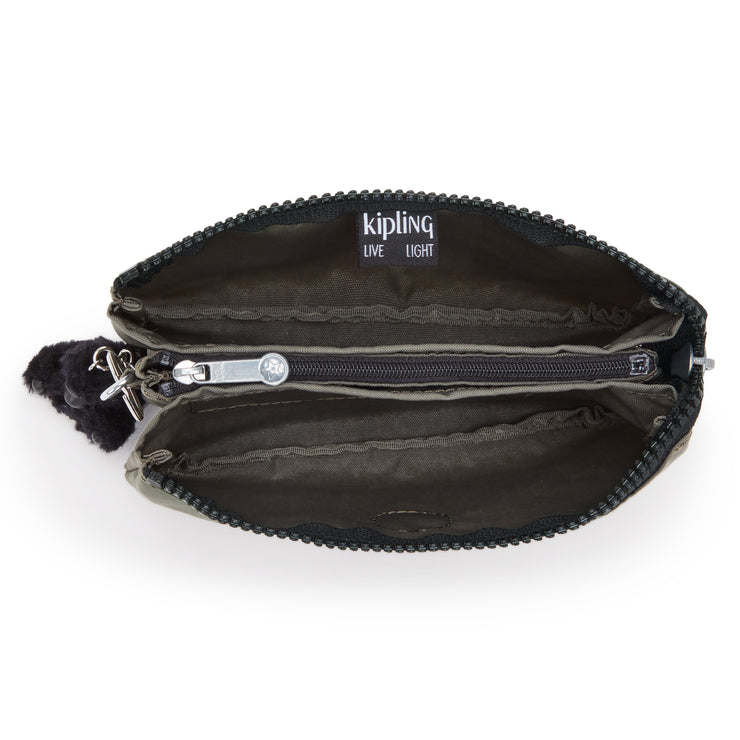 محفظة KIPLING كبيرة للجنسين للجنسين باللون الأخضر الطحلبي الإبداعي L - 13265-88D