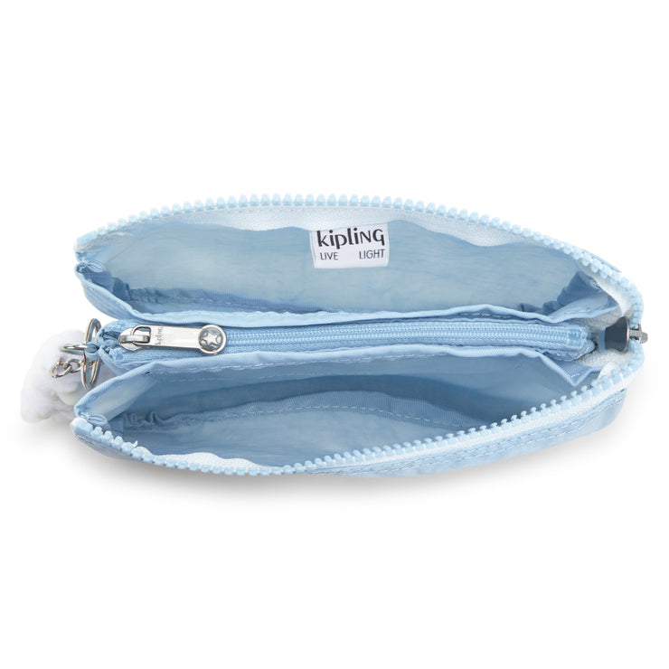 محفظة KIPLING حقيبة أنثوية كبيرة أزرق صقيع أزرق بل إبداع L - 13265-LZ8